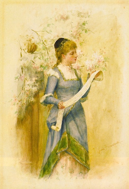 Woman With Scroll