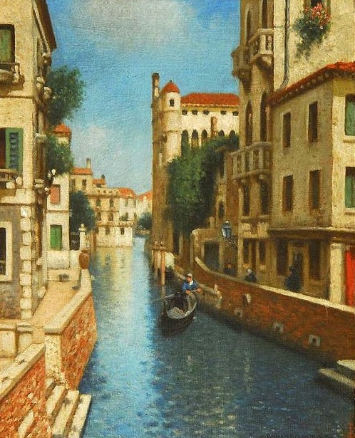 Venice Canal Scene