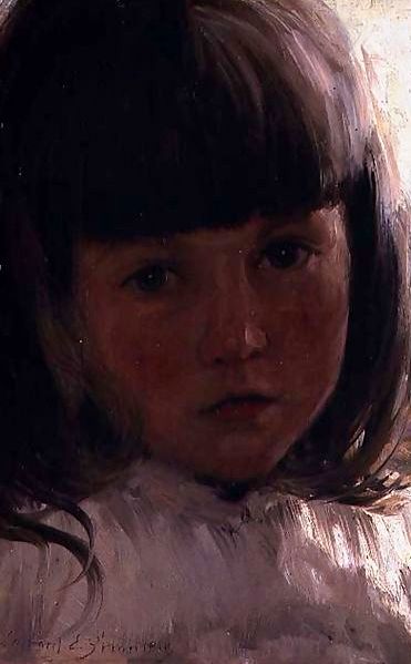 Study Of A Young Girl