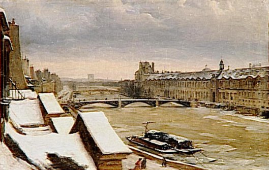 View Of The Louvre
