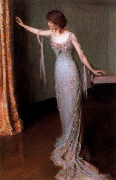 Lady In An Evening Dress
