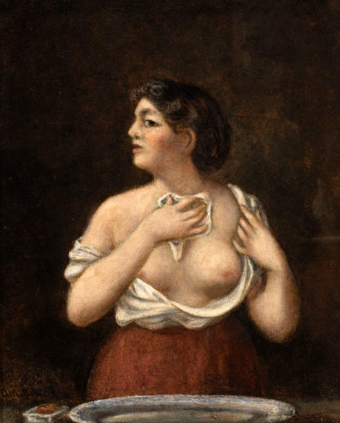 Woman At Her Bath
