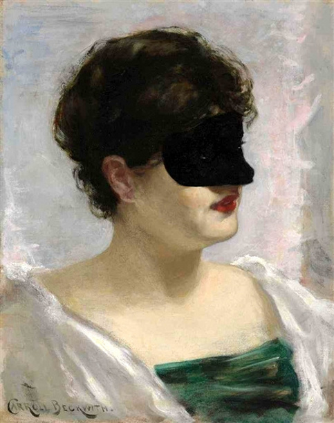 Lady With A Black Mask