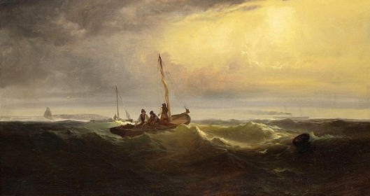Sailing In Rough Seas