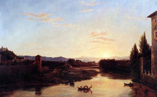 Sunset On The Arno