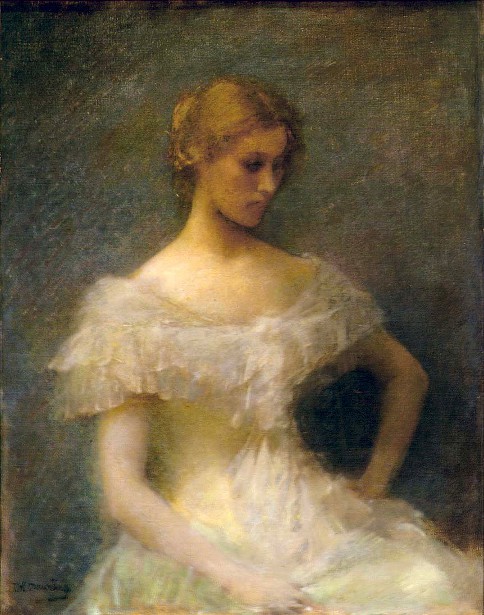 Young Girl Seated