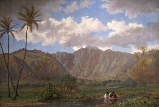 Manoa Valley From Waikiki